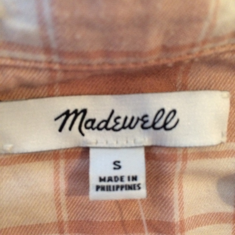 Madewell Central Plaid Button Down Shirt - Picture 5 of 5
